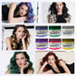 Cire colorante temporaire pour cheveux