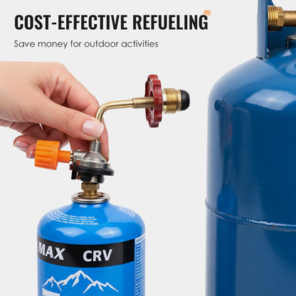 ✨ 50 % de réduction ! Adaptateur pour recharge de cartouches de gaz – Économisez sur le carburant, rechargez en toute sécurité avec précision ! 🔥🏕️