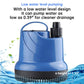 Pompe de filtration d'eau pour aquarium à aspiration par le bas