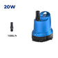 Pompe de filtration d'eau pour aquarium à aspiration par le bas