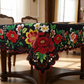 📢📢50 % de réduction – Nappe Mexicaine Florale avec Bord Festonné 🌸✨ Élégance Exotique & Résistance aux Taches !