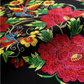 📢📢50 % de réduction – Nappe Mexicaine Florale avec Bord Festonné 🌸✨ Élégance Exotique & Résistance aux Taches !