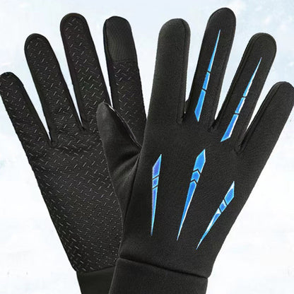 Gants de cyclisme thermiques tactiles d'hiver pour hommes