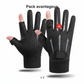Gants de cyclisme thermiques tactiles d'hiver pour hommes