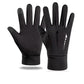 Gants de cyclisme thermiques tactiles d'hiver pour hommes