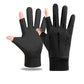 Gants de cyclisme thermiques tactiles d'hiver pour hommes