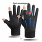 Gants de cyclisme thermiques tactiles d'hiver pour hommes