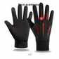 Gants de cyclisme thermiques tactiles d'hiver pour hommes