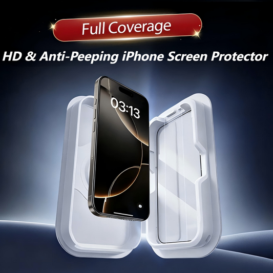 ✨ 70 % DE RÉDUCTION !! 📲 Protecteur d’écran anti-espionnage HD pour iPhone – Couverture intégrale, verre trempé incassable & installation sans bulles en 10 secondes ! 🔒📱