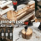 🪵 50% Mèche fendeuse de bois pour perceuse - Préparez vos bûches facilement