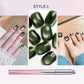 📢📢50 % de réduction !! ⏰ Stylo Gel « Œil de Chat » Tout-en-Un - Effet Professionnel à la Maison 💅