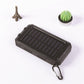 Batterie externe solaire 10000mAh, chargeur solaire avec double lampe LED, batterie externe pour voyage, camping #TOP PICKS