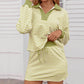 Ensemble deux pièces mini-jupe rayée pour femme