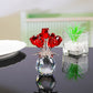 🌷 Offre spéciale Fête des Mères – 50 % de réduction !💎 Figurine Éternelle en Cristal – Rose dans un Vase, Symbole d’Amour Inaltérable & Décoration de Luxe 🌹✨