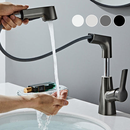 ✈️ Livraison gratuite ✈️Robinet de Salle de Bain à 1 Trou avec Douchette Extractible