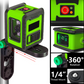 📐 50% DE RÉDUCTION ! ✨ Mini Niveau Laser à Haute Précision avec Ligne Croisée – Auto-nivelant, Lignes Verticales/Horizontales & Design Compact 🔧