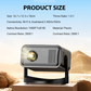 📽️ 60% DE RÉDUCTION! ⚡ Projecteur Full HD avec Mise au Point Automatique – Image Ultra-Claire, Correction Trapézoïdale & Haut-Parleurs Intégrés 🏠