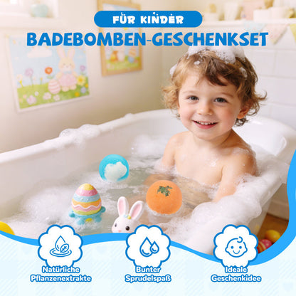 🛁 49% DE RÉDUCTION! 🌊 12 Bombes de Bain Thème Océan – 60g Chacune, Bain Moussant & Idée Cadeau Amusante pour Enfants 🎁