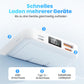 🔋50 % de réduction ! Batterie externe magnétique sans fil 10 000 mAh avec support intégré – Permet de charger 3 appareils simultanément, avec des puissances de sortie respectives de 15 W et 22,5 W ⚡📱
