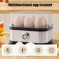 🍳Soldes Black Friday : 50 % de réduction💨 Cuiseur à œufs multifonctionnel avec couvercle transparent – Pour faire bouillir, pocher ou préparer des omelettes✨