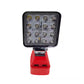 🔦 50 % DE RÉDUCTION ! ⚡ Lampe de travail compatible Makita 18 V – Projecteur LED 2 modes, double port USB, idéale pour les chantiers, les ateliers et les situations d'urgence 🛠️