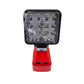 🔦 50 % DE RÉDUCTION ! ⚡ Lampe de travail compatible Makita 18 V – Projecteur LED 2 modes, double port USB, idéale pour les chantiers, les ateliers et les situations d'urgence 🛠️