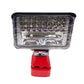 🔦 50 % DE RÉDUCTION ! ⚡ Lampe de travail compatible Makita 18 V – Projecteur LED 2 modes, double port USB, idéale pour les chantiers, les ateliers et les situations d'urgence 🛠️