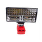 🔦 50 % DE RÉDUCTION ! ⚡ Lampe de travail compatible Makita 18 V – Projecteur LED 2 modes, double port USB, idéale pour les chantiers, les ateliers et les situations d'urgence 🛠️