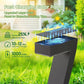 ✨ PROMO LIMITÉE 50% DE RÉDUCTION ! 🏡 Lot de 4 Lampes Solaires de Jardin en Forme de 7 – 12h d'Éclairage, IP65 💡