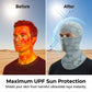 Cagoule respirante anti-UV pour le cyclism