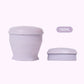 Gobelet de voyage pliable en silicone avec couvercle
