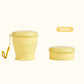 Gobelet de voyage pliable en silicone avec couvercle