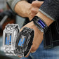 ⌚✨⚡ PROMO LIMITÉE -50% ! Montre Binaire Homme – Affichage LED Bleue, Bracelet Acier Inox, Sportif & Élégant (Style Moderne)