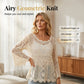 💐50% DE RÉDUCTION ! Chemise Crochet Romantique – Ajouré Délicat & Manches Fluides 🦋✨【Offre Limitée】
