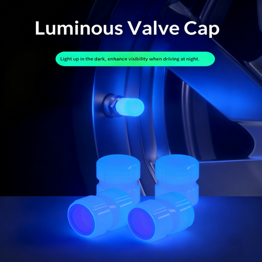 Capuchons de valve de pneu lumineux (lot de 4)