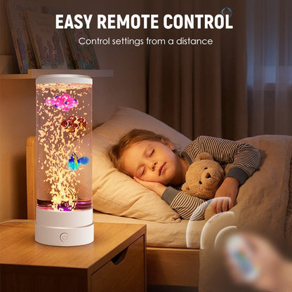 Lampe LED pour aquarium à poissons bulles