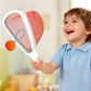 Ensemble de balle rebondissante et de raquette portable pour enfants