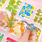 🦖 50 % DE RÉDUCTION ! 🧩 PUZZLE 3D ÉDUCATIF - Coffret de 50 pièces Dinosaures aux couleurs vives, développe la créativité et la pensée spatiale dès 4 ans 🎨✨