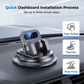 🎯 -50% SUR TOUT LE STOCK ! Support Téléphone Rotatif – Fixation Solide sur Tableau de Bord, Caoutchouc Haute Adhérence 🧭🔄 【Qualité Garantie】