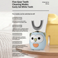 Brosse à dents électrique automatique pour enfants en forme de