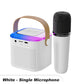 Système de microphone karaoké sans fil avec haut-parleur pour usage domestique