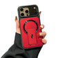 📱 Coque magnétique antichoc pour iPhone avec cache caméra rabattable et béquille intégrée