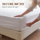 🛏️💧 Protège-matelas imperméable en fibre de bambou | Membrane TPU & bonnet élastiqué ✨