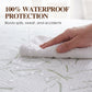 🛏️💧 Protège-matelas imperméable en fibre de bambou | Membrane TPU & bonnet élastiqué ✨