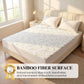 🛏️💧 Protège-matelas imperméable en fibre de bambou | Membrane TPU & bonnet élastiqué ✨