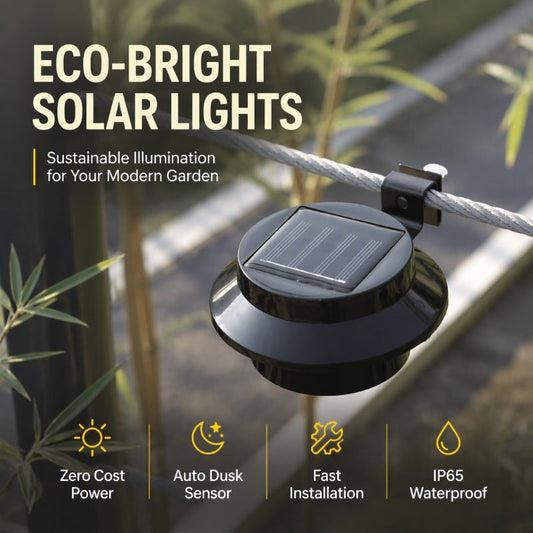 Profitez d'un éclairage pratique pour vos murs, clôtures et espaces extérieurs sans câblage électrique.