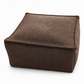 ⏳Offre spéciale à durée limitée⏰Housse pour repose-pieds de rangement : Remplissage avec vêtements, support de 100 kg, large fermeture éclair, lavable, 45x45x23cm