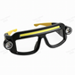 🔦✨ Lampe frontale LED format lunettes – Double éclairage, commande gestuelle et recharge USB