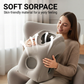 Oreiller de Voyage Gonflable Ergonomique – Support Confortable pour Avion, Train et Voiture