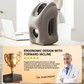 Oreiller de Voyage Gonflable Ergonomique – Support Confortable pour Avion, Train et Voiture